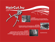 Tablet Screenshot of haircut.hu