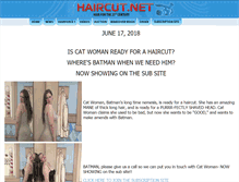 Tablet Screenshot of haircut.net